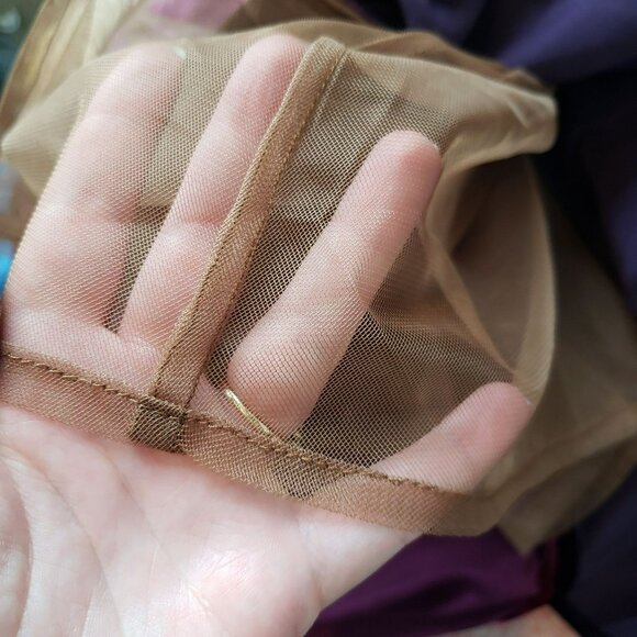 Katharine Kidd Burgundy Red Velvet Sleeveless Halter Midi Holiday Party Dress - Picture 10 of 16